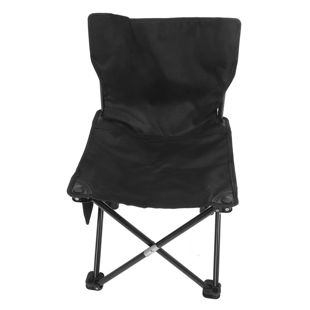 Anneome Foldable Camping Chair Portable Outdoor Stool Sturdy Canvas Lightweight Design for Fishing Hiking and Courtyard Use Compact for Easy Storage