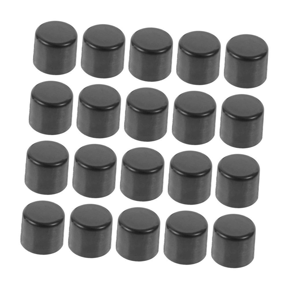 Totority 20pcs Foosball Table Rod End Caps Replacement Covers for Table Football Machine