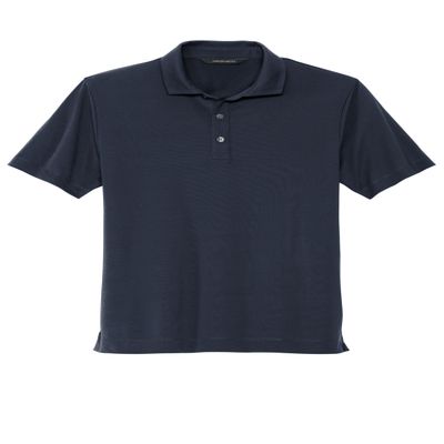 Mercer+Mettle Unisex Stretch Jersey Polo | Short Sleeve Work Polo for Men & Women, Moisture Wicking Jersey Shirt, Night Navy, 3X-Large