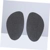 1 Pair Black Rubber Anti Slip Shoe Pads for Men's Shoes view 2