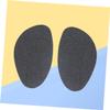 1 Pair Black Rubber Anti Slip Shoe Pads for Men's Shoes view 3