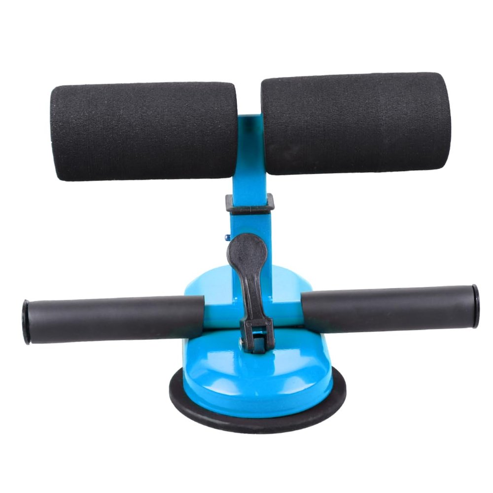 OSOLADY Suction Cup Sit-up Assist Device for Home Fitness Double Bar Abdominal Trainer Non-slip Durable Design for Waist and Leg Muscle Training Blue