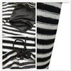 Hipacala Striped Ironing Board Cover, Black and White, 54 x 15 in view 3