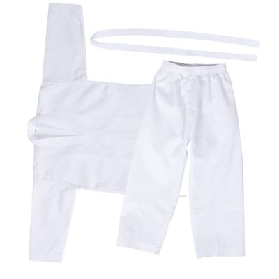 Holibanna 1set Adult Karate Uniform Wear-resistant Training Costume for Teens Adults Quick Drying Comfortable Breathable Fabric Suitable for Martial Arts Practice and Fitness