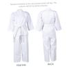 Holibanna 1set Adult Karate Uniform Wear-resistant Training Costume for Teens Adults Quick Drying Comfortable Breathable Fabric Suitable for Martial Arts Practice and Fitness view 3