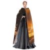 YKJJFVZ Palm Tree Print Rogue Cosplay Adult Halloween Witch Hooded Cloak Cape Unisex Costume For Horror Parties Masquerade view 3