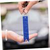 BESPORTBLE 10pcs Reflective Keychain Holders Stylish Nighttime Visibility Straps Fluorescent Dark Key for Fashion view 3
