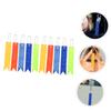 BESPORTBLE 10pcs Reflective Keychain Holders Stylish Nighttime Visibility Straps Fluorescent Dark Key for Fashion view 4