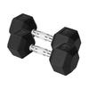 Cast Iron - Chrome Grip Hex Dumbbell - 25 lbs - Pair view 1