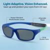 BLUE CUT Sports Protection Goggles, Photochromic Lenses Safety Glasses for Basketball, Pickleball and Outdoor Sports view 2