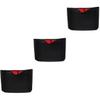 Happyyami 3pcs Bike Basket Liner Bag Bike Supplies Basket Part Storage Holder Holder view 1