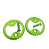 4 Pieces of Titanium Alloy Pedals and Titanium Ties Suitable for Cycling Pro MTB Bicycle Pedals and Clamps Suitable for Wahoo for SpeedPlay Comp Zero Aero NanoPCS (Green) view 3