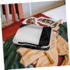 CALLARON 4pcs Expandable Compression Packing Cubes Set for Travel Luggage Storage Bags Handles for Organizing Clothes Shoes and Accessories Suitcases Black Mesh view 4