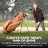 Sun Mountain H2NO Litespeed Stand Bag - Durable Golf Stand Bag with a Four-Way Top and Ergonomic Handle for Ultimate Convenience - Lightweight with Nine Pockets for Spacious Storage - Steel-Black view 2