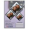 Be Burgundy Personalized Photo Tie Patch - Pack of 3 Sizes - Custom Photo Necktie Patch, Gifts for Dad, Father of The Bride Wedding Gifts, No Ironing Needed view 4