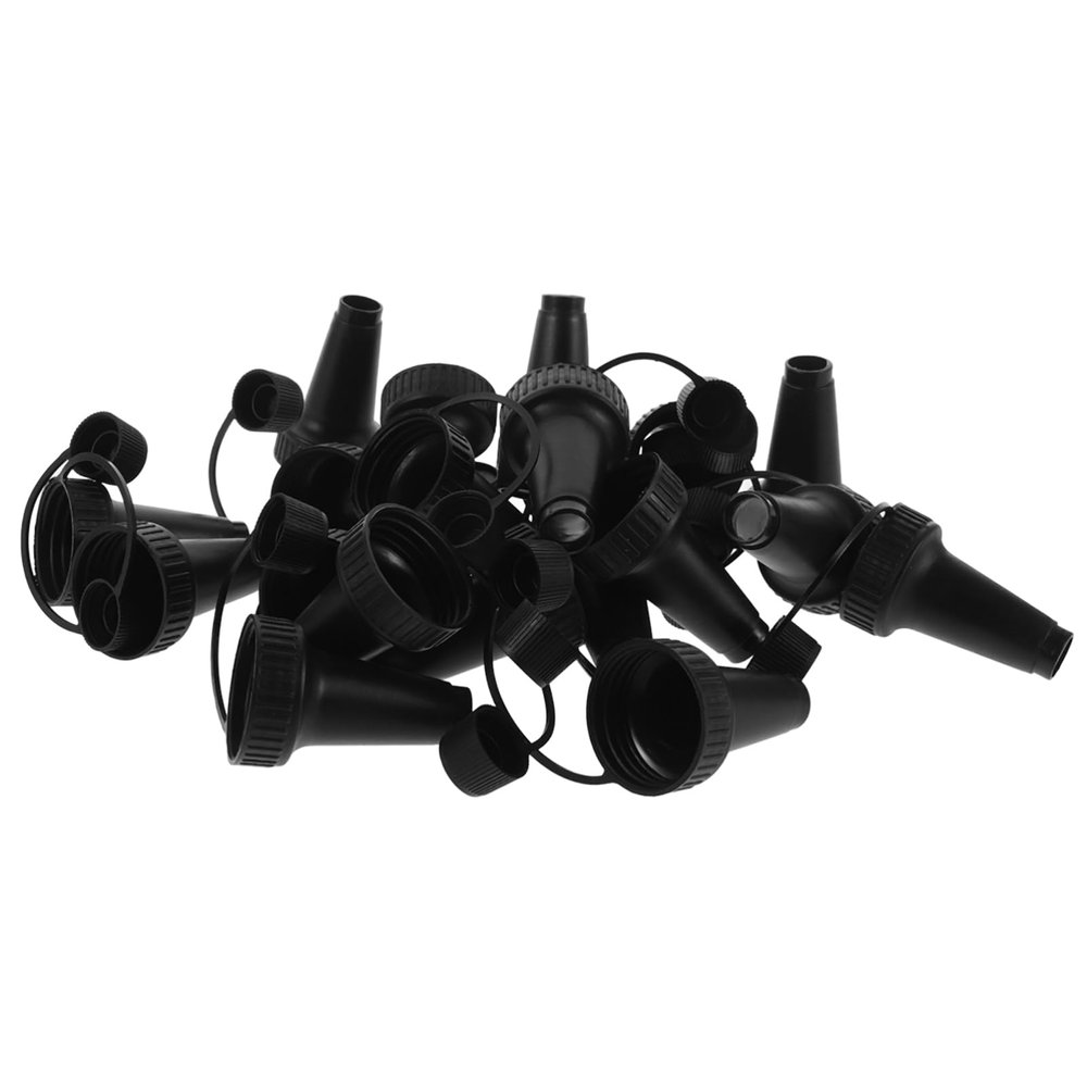 Abaodam 20pcs Reusable Plastic Bottle Caps for Toy Bead Storage Ergonomic Spout Bead Holders Convenient Outdoor Accessories for Boys and Girls Playtime