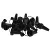 Abaodam 20pcs Reusable Plastic Bottle Caps for Toy Bead Storage Ergonomic Spout Bead Holders Convenient Outdoor Accessories for Boys and Girls Playtime view 1