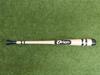 32" Black Crayon Rock Maple Wood Baseball Bat view 3