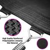 SereneLife 10ft Outdoor Trampoline with Safety Net Enclosure - Large Backyard Trampoline for Kids, Teens & Adults, Weather-Resistant Jumping Mat, Sturdy Frame, Perfect for Family Fun, 120"x120"x100.8" view 4