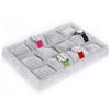CALLARON Jewelry Display Tray Ring Display Holder Earring Organizer Watch Box Storage for Necklace Ring Watch view 3