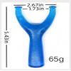 2 PCS Slingshot for Adults,Polycarbonate, one Piece Moulding, Wrist Rocket, 2 Thickened Anti-Frozen Bands, 2 Pairs of tie-Free Elastic Loops,100 Clay Balls view 2
