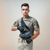 Small Tactical Sling Bag for Men CCW Sling Bag for Right&Left Hand Shoulder Holster Bag for Carry of handguns Black view 3