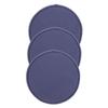 KICHOUSE 3Pcs Portable Round Outdoor Seat Cushions Camping Sitting Pads Lightweight Polyester Fiber Picnic Cushions with Dirt-Resistant Surface for Hiking Park and Travel view 1