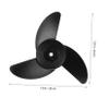 BESPORTBLE Propeller Motor Efficient Propeller Pontoon Boat Smooth Sailing Reduced Manual Effort Material User-Friendly Manual Quiet Operation Multi-Boat Compatible view 2