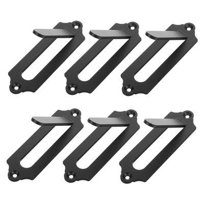 Beatifufu 6pcs European Deer Skull Mount Hanger Versatile Wall Decor for Animal Space-Saving for Indoor and Outdoor Displays Easy Installation Hardware Included