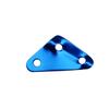 NULYLU 12Pcs Blue Aluminum Alloy Camping Tent Rope Buckles with Anti-Slip Wind Rope Adjusters for Outdoor Tent and Tarp Cord Tightening Corrosion-Resistant Fasteners for Hiking and Backpacking view 3