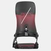 Rome Womens Katana Asymwrap Snowboard Binding - 2024/2025 Black/Burgundy | Medium/Large view 4