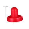 BCOATH Ice Hockey Game Accessories 60mm Red 2 Velvet Pads 2 51mm Balls 4/Bag Hockey Paddle Replacement Pack view 4