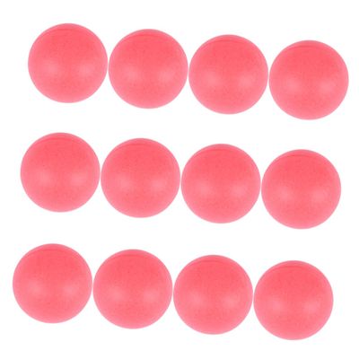 OHPHCALL 60pcs Durable Table Tennis Balls for Indoor and Outdoor Sports Seamless Design Lightweight and Easy to Carry for Beginners and Family Fun Red