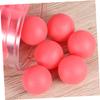 OHPHCALL 60pcs Durable Table Tennis Balls for Indoor and Outdoor Sports Seamless Design Lightweight and Easy to Carry for Beginners and Family Fun Red view 3