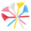 Happyyami 5pcs Plastic Golf Tees High- Holders Colors for Practice for Training and Driving Range view 1