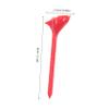 Happyyami 5pcs Plastic Golf Tees High- Holders Colors for Practice for Training and Driving Range view 2