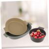 BESPORTBLE Camping Picnic Plates Utensils Outdoor Plates Dinnerware Bowl Lids Lightweight Portable Bowl Kit view 3