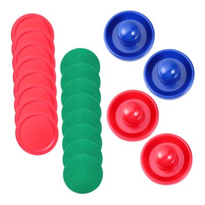 CORHAD Complete Hockey Table Parts Air Hockey Paddle Puck Sturdy Plastic Accessories
