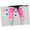 NOLITOY L Knee Support Sleeves Pink 1 Pair Nylon Spandex Sports view 3