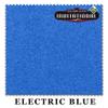 7' Championship Invitational Teflon Billiard Pool Table Felt Cloth - Electric Blue - w/Spots - Pre-Cut Rails view 1