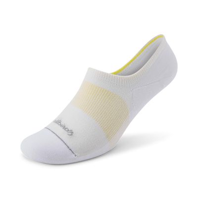 Allbirds Unisex Anytime No Show Sock, Lightweight Organic Cotton Ped Socks for Men & Women - Blizzard - X-Large