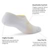 Allbirds Unisex Anytime No Show Sock, Lightweight Organic Cotton Ped Socks for Men & Women - Blizzard - X-Large view 3