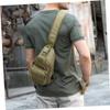 COSMEVIVI Sports Chest Bag Lightweight Portable Sling Bag for Outdoor Activities Multi-function Wear-resistant Shoulder Backpack for Hiking Running and Travel view 2