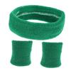 CORHAD Men's Sports Headbands Set Wristband Sweat Band for Golf Tennis Basketball Volleyball Yoga view 1