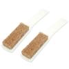 MUCKLILY 2pcs Boars Hair Brush for Climbing Bouldering Stone Cleaner Sturdy Handle view 1