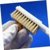MUCKLILY 2pcs Boars Hair Brush for Climbing Bouldering Stone Cleaner Sturdy Handle view 3