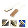MUCKLILY 2pcs Boars Hair Brush for Climbing Bouldering Stone Cleaner Sturdy Handle view 4
