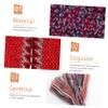 GALPADA Warm Ethnic Style Sweater Shawl Cape for Women Cozy Open Front Cardigan Wrap for Fashion for Birthdays and Holidays view 4