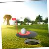 CORHAD Golf Putting Cup Golf Training Aids Indoor Practice Hole Swing Trainer Aid Grip Trainer for view 2