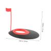 CORHAD Golf Putting Cup Golf Training Aids Indoor Practice Hole Swing Trainer Aid Grip Trainer for view 3